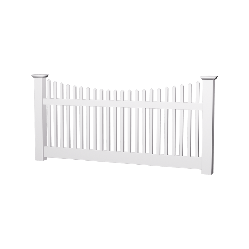 HAA3 4ft scalloped picket fence