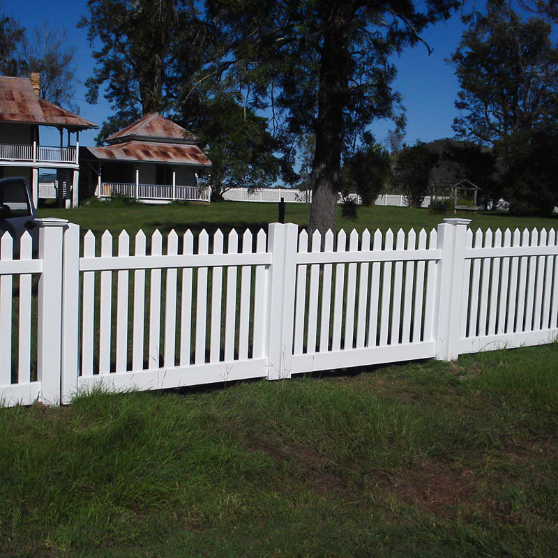 HAB1 traditional straight Spade fence