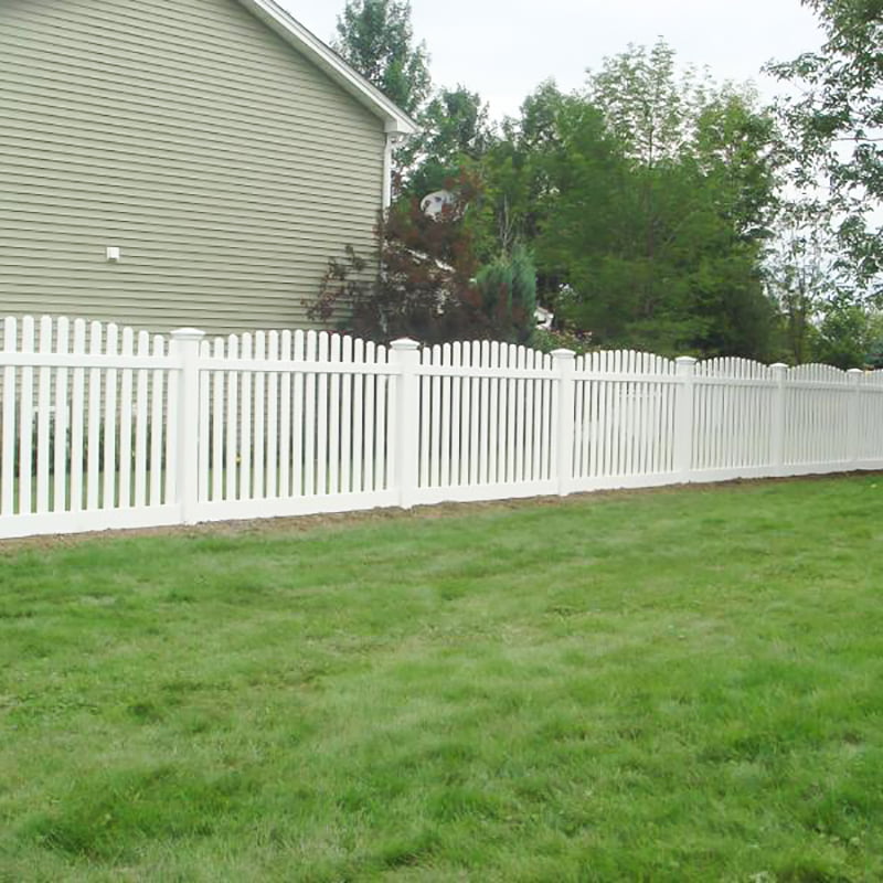 HAC3 dog ear top garden fence