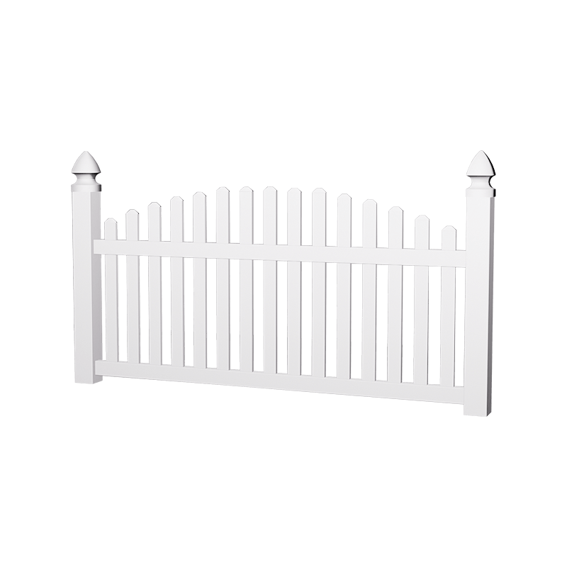 HAC3 dog ear top garden fence