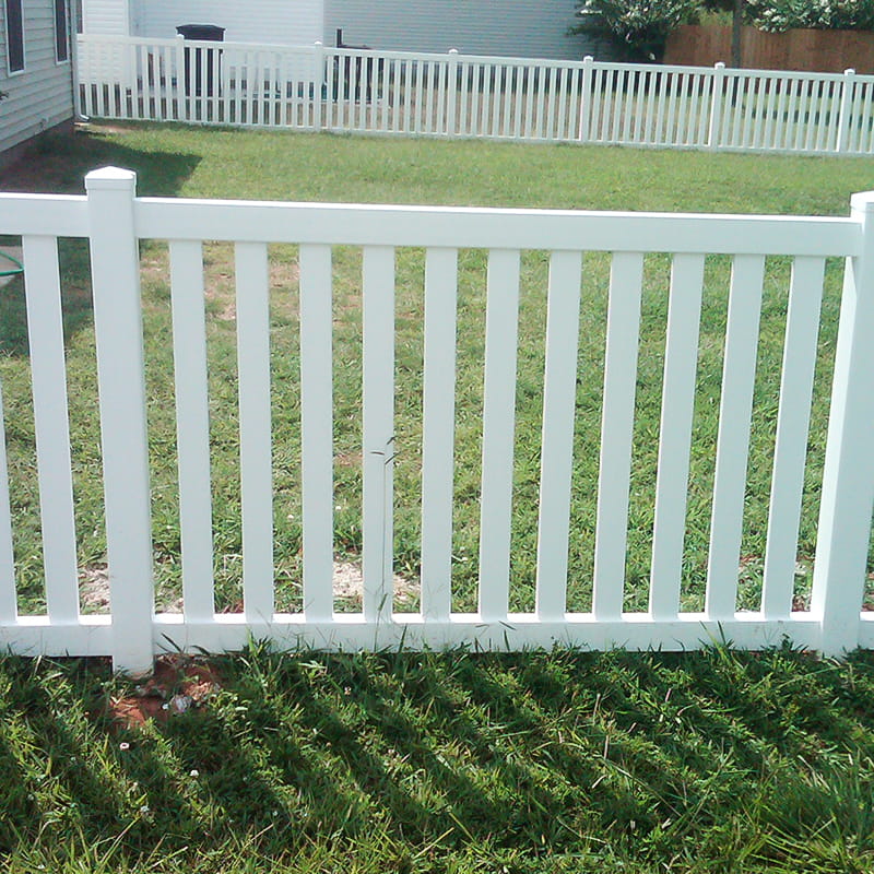 HBB pvc horizontal garden fence