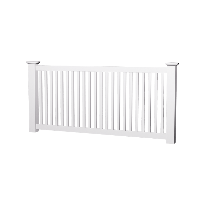 HBB pvc horizontal garden fence