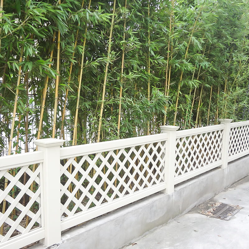 HBJ pvc lattice fence