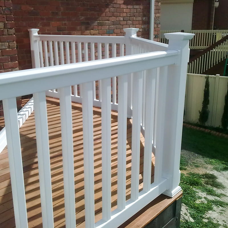 HBP pvc balcony fence