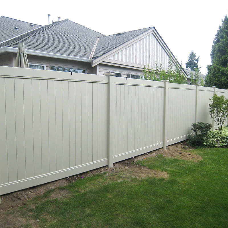 HEA pvc privacy panel fence 6'x8'