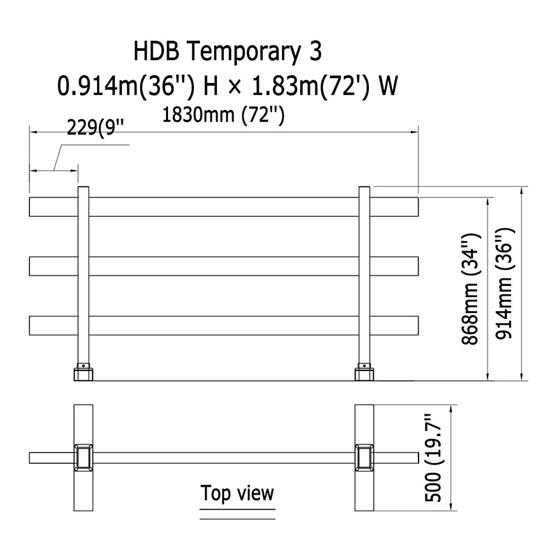 Pvc horse temporary fence