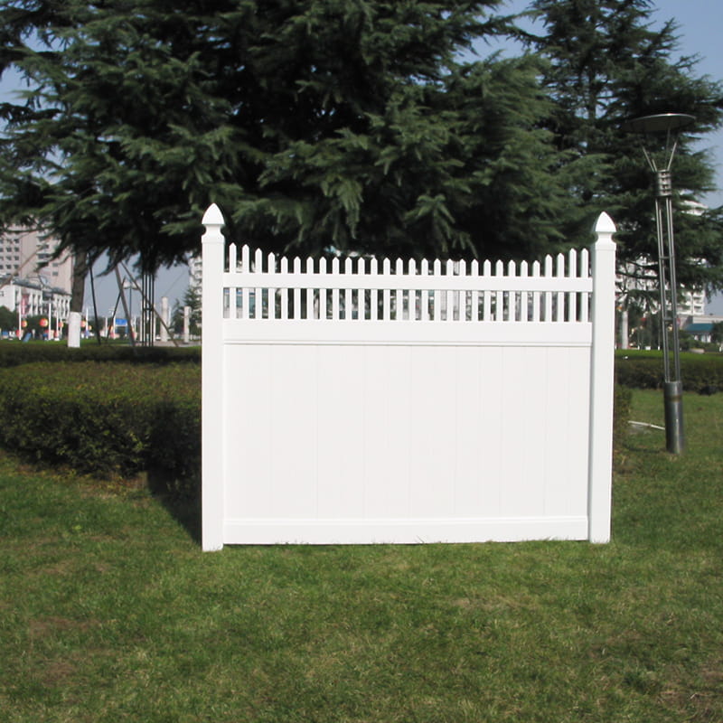 HED privacy vinyl fence 6ft height