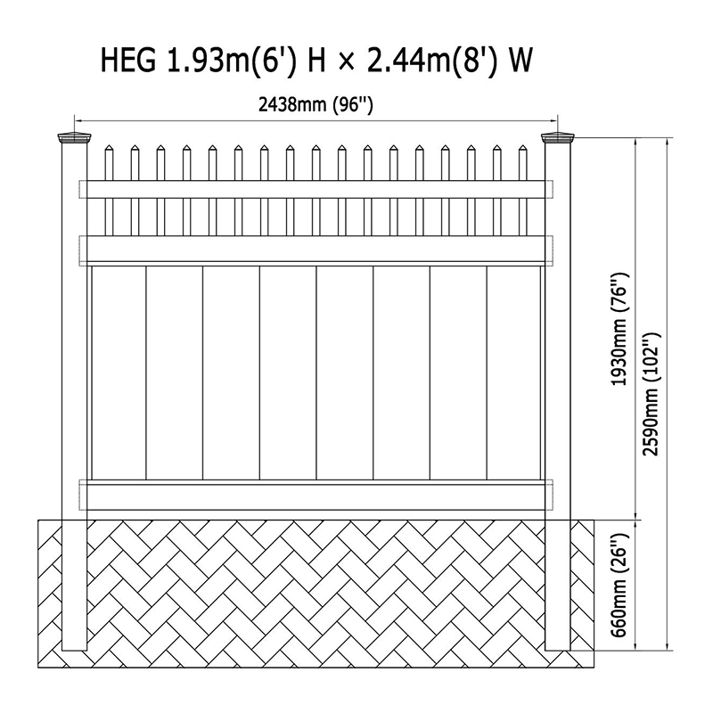 HEG pvc T&G panel