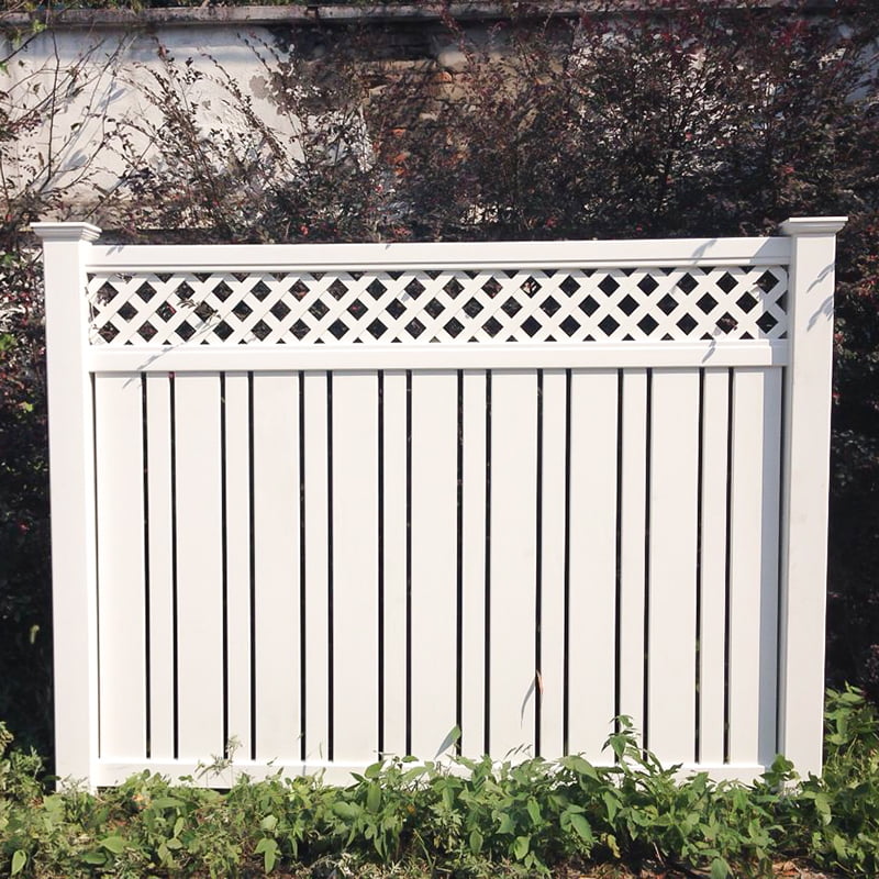 HEP lattice top semi privacy fence