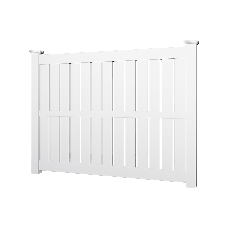 HFB pvc semi-private fence panels