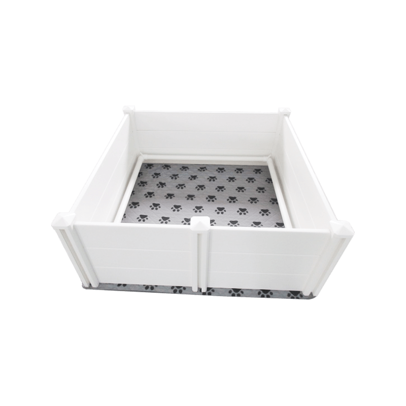 Flat Post Cap pvc whelping box