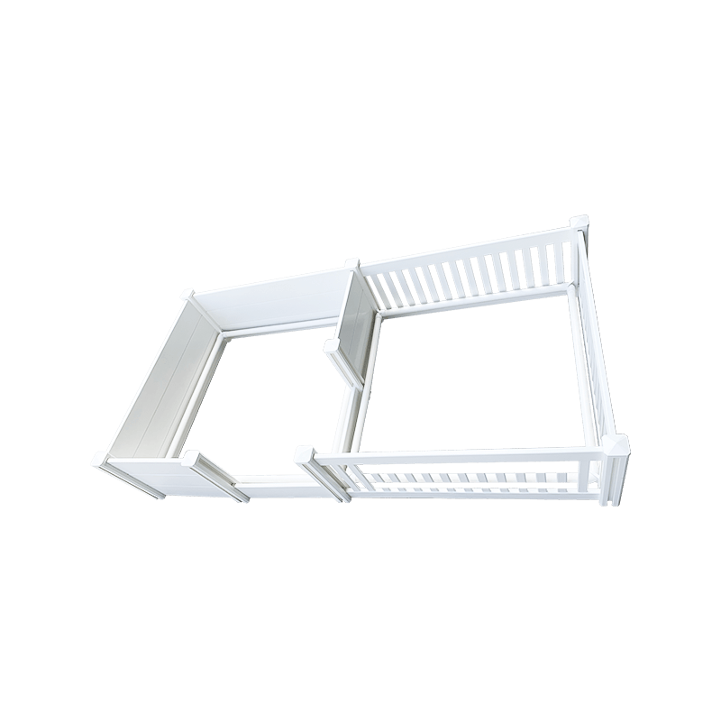 Pvc whelping box with playpen