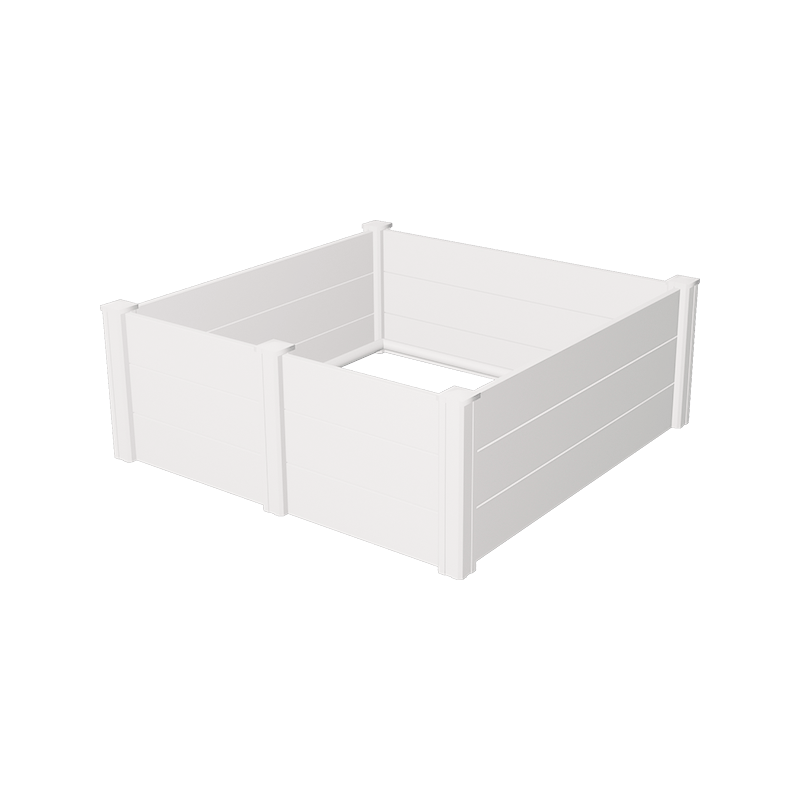 Flat Post Cap pvc whelping box